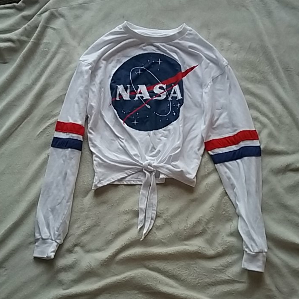 NASA FRONT TIE SHIRT